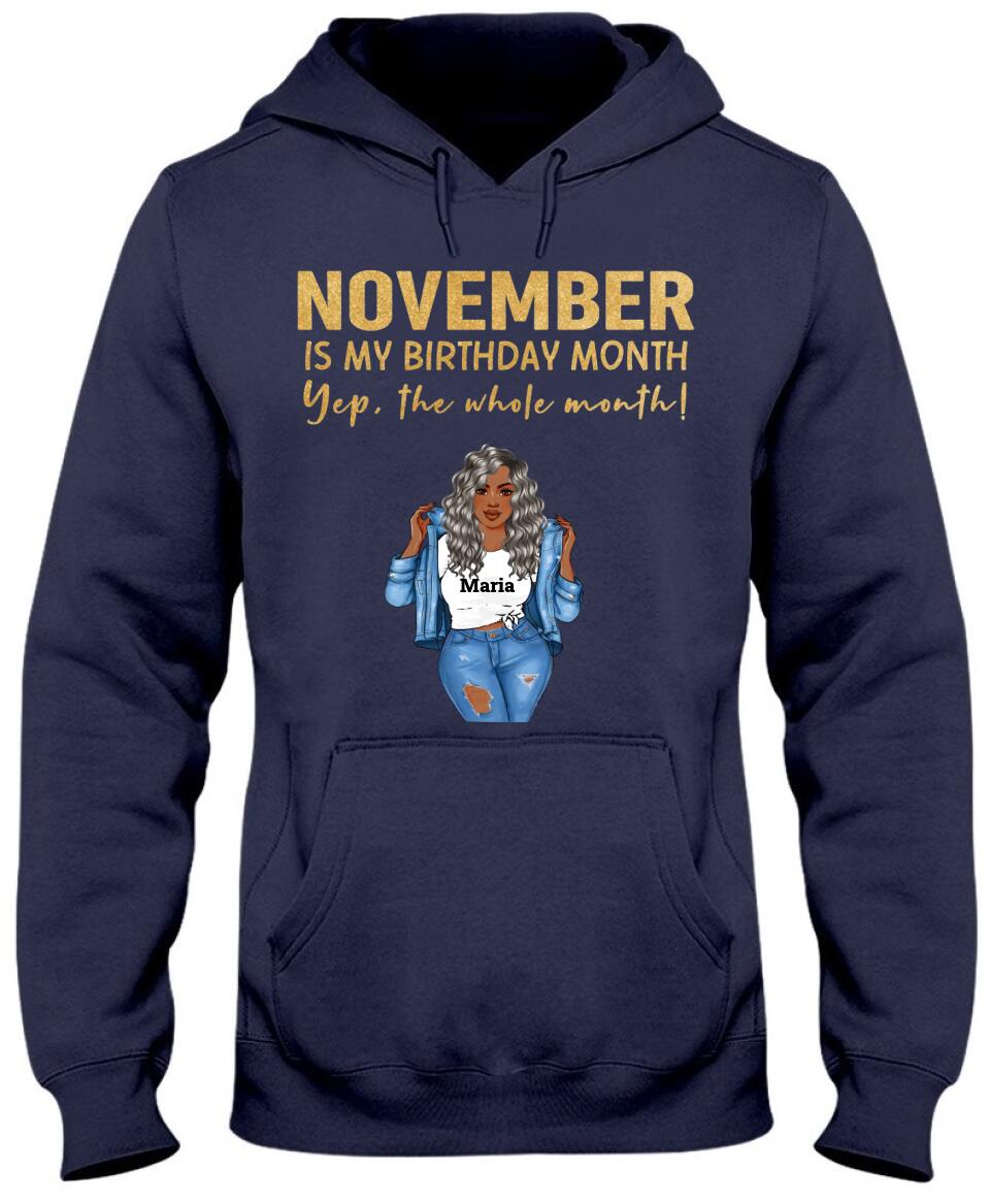 November: Is My Birthday Month
