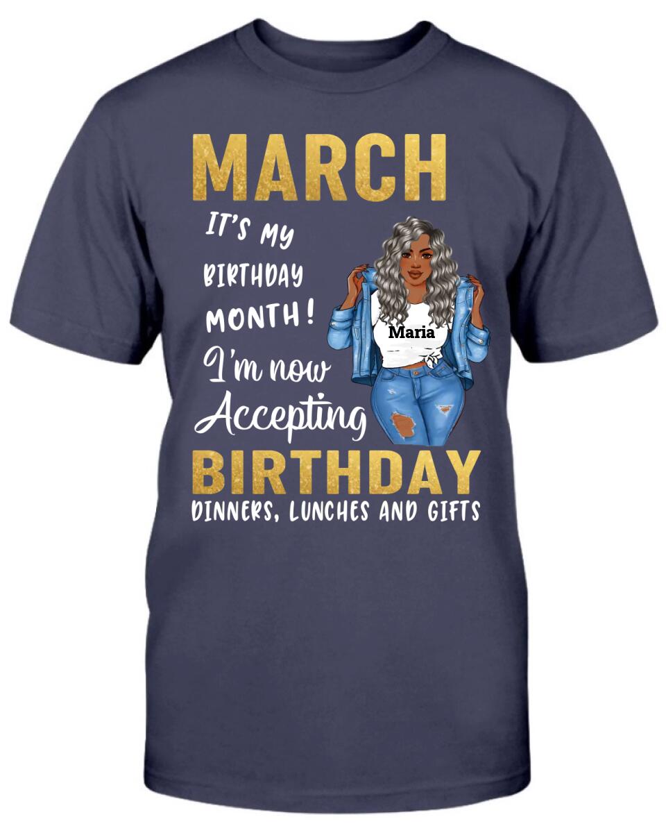 March Girl: It's My Birthday Month