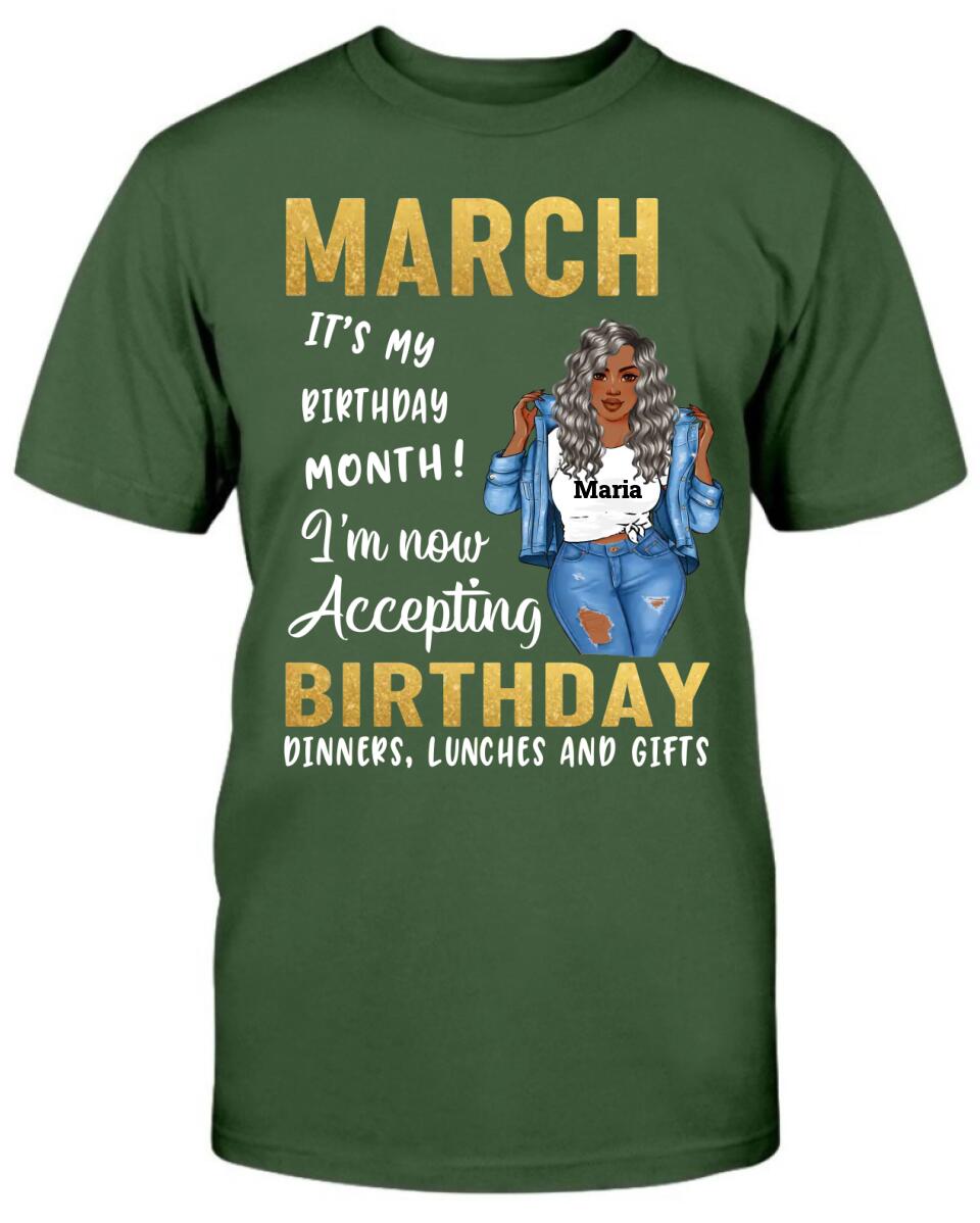 March Girl: It's My Birthday Month