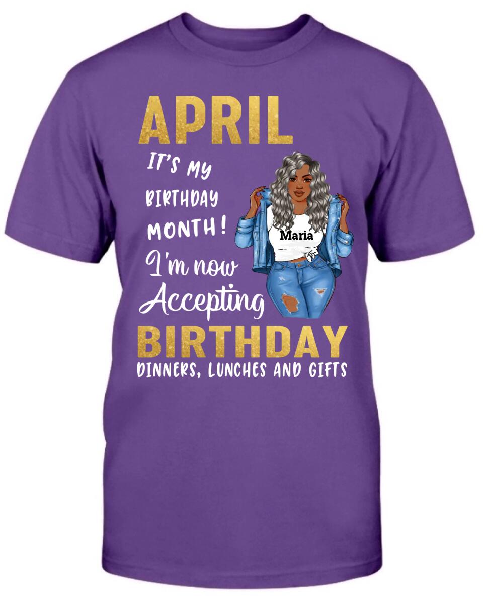 April Girl: It's My Birthday Month