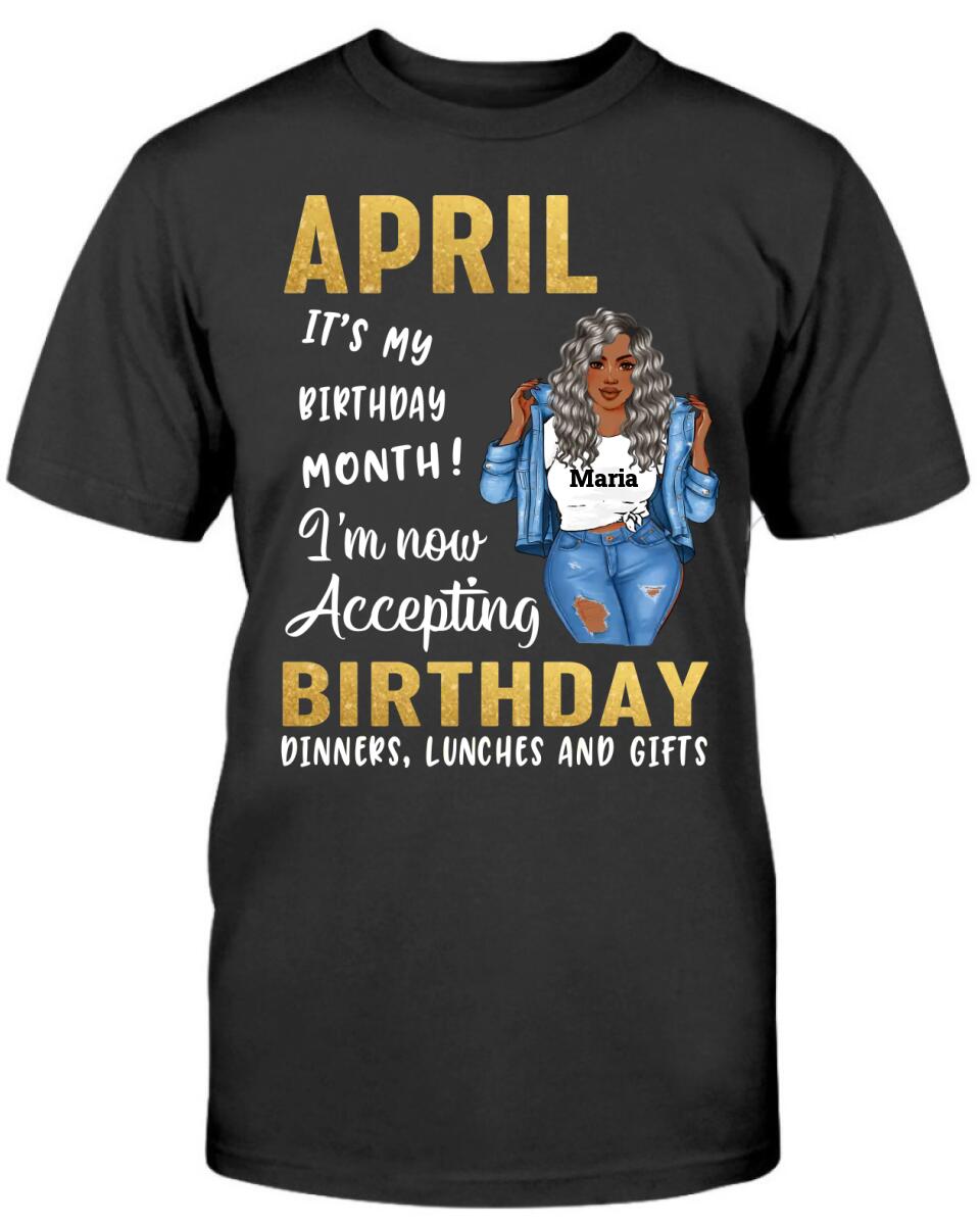 April Girl: It's My Birthday Month