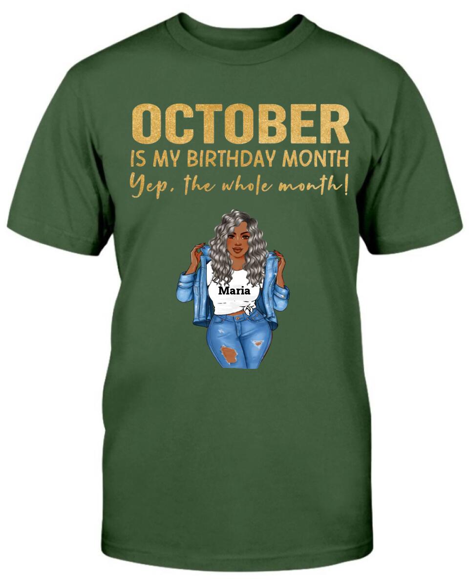 October: Is My Birthday Month