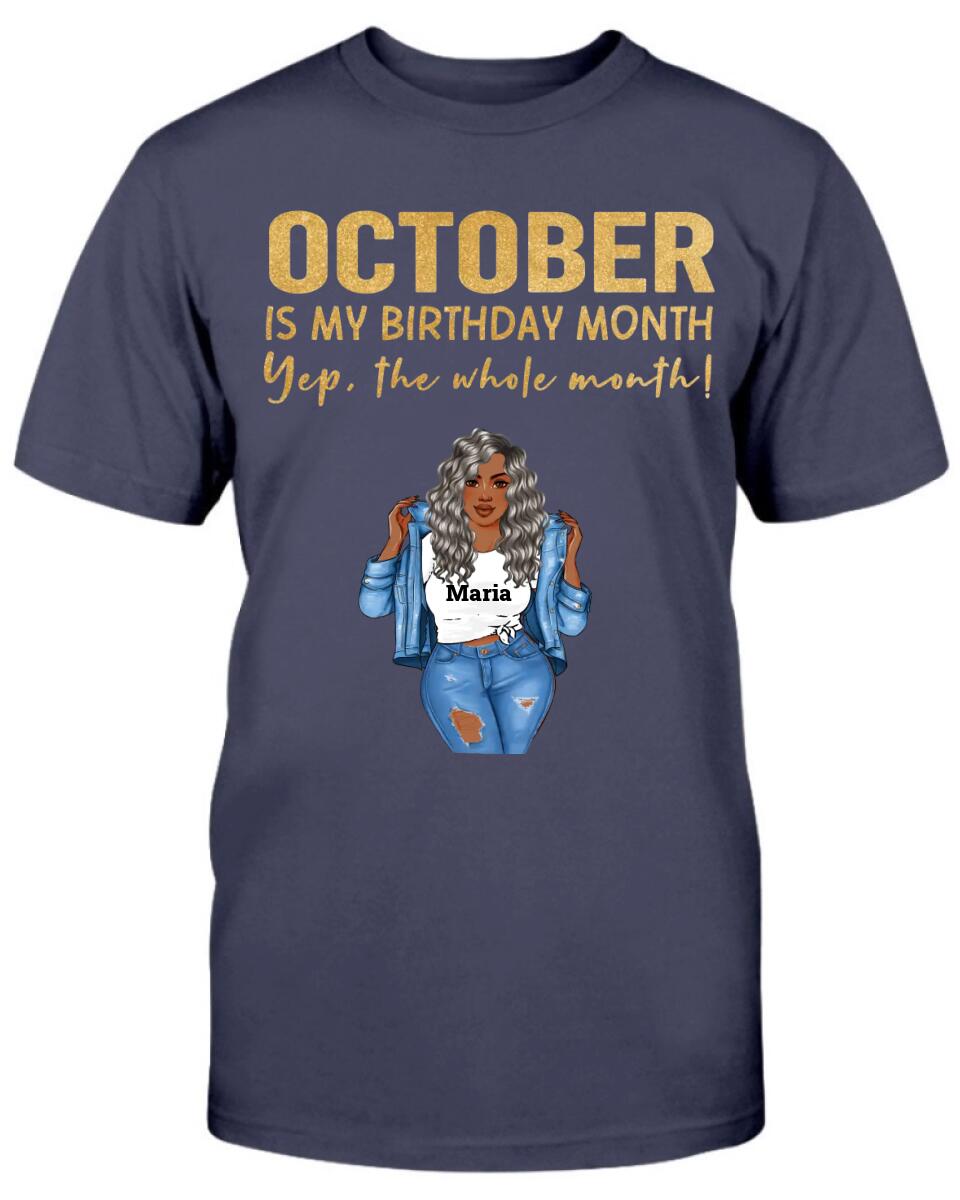 October: Is My Birthday Month