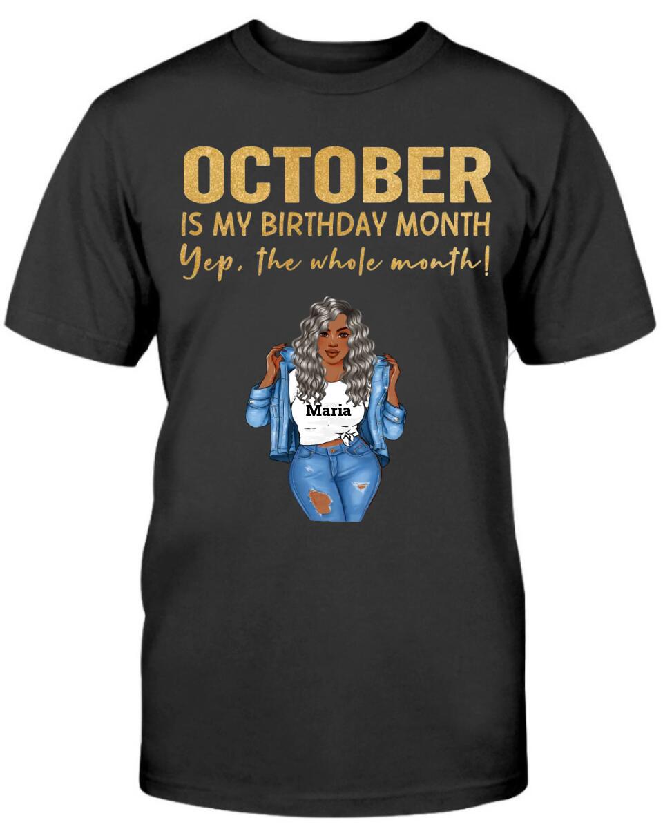 October: Is My Birthday Month