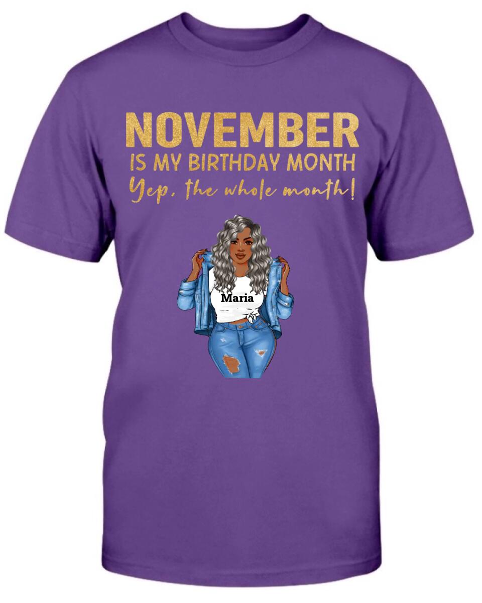 November: Is My Birthday Month