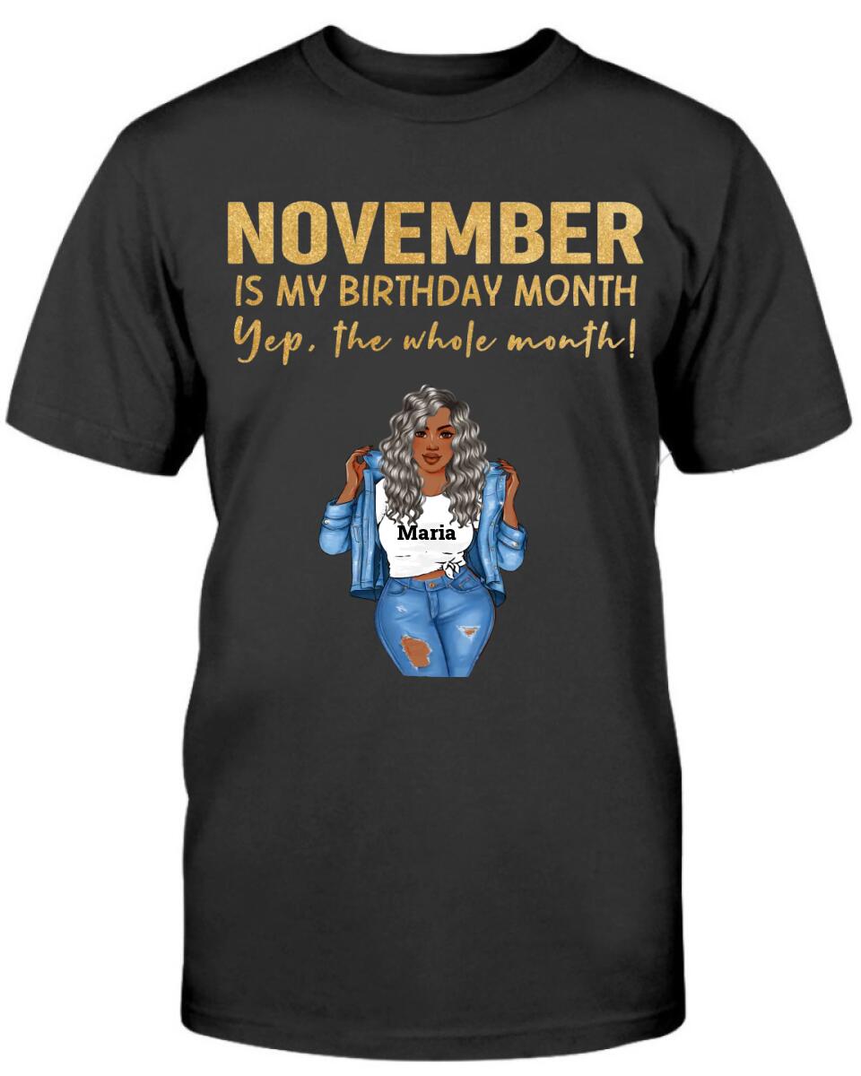 November: Is My Birthday Month