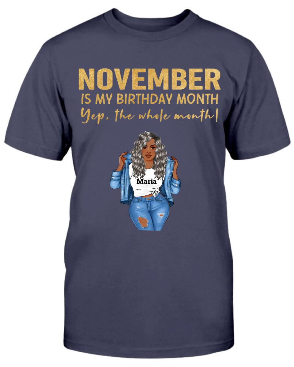 November: Is My Birthday Month