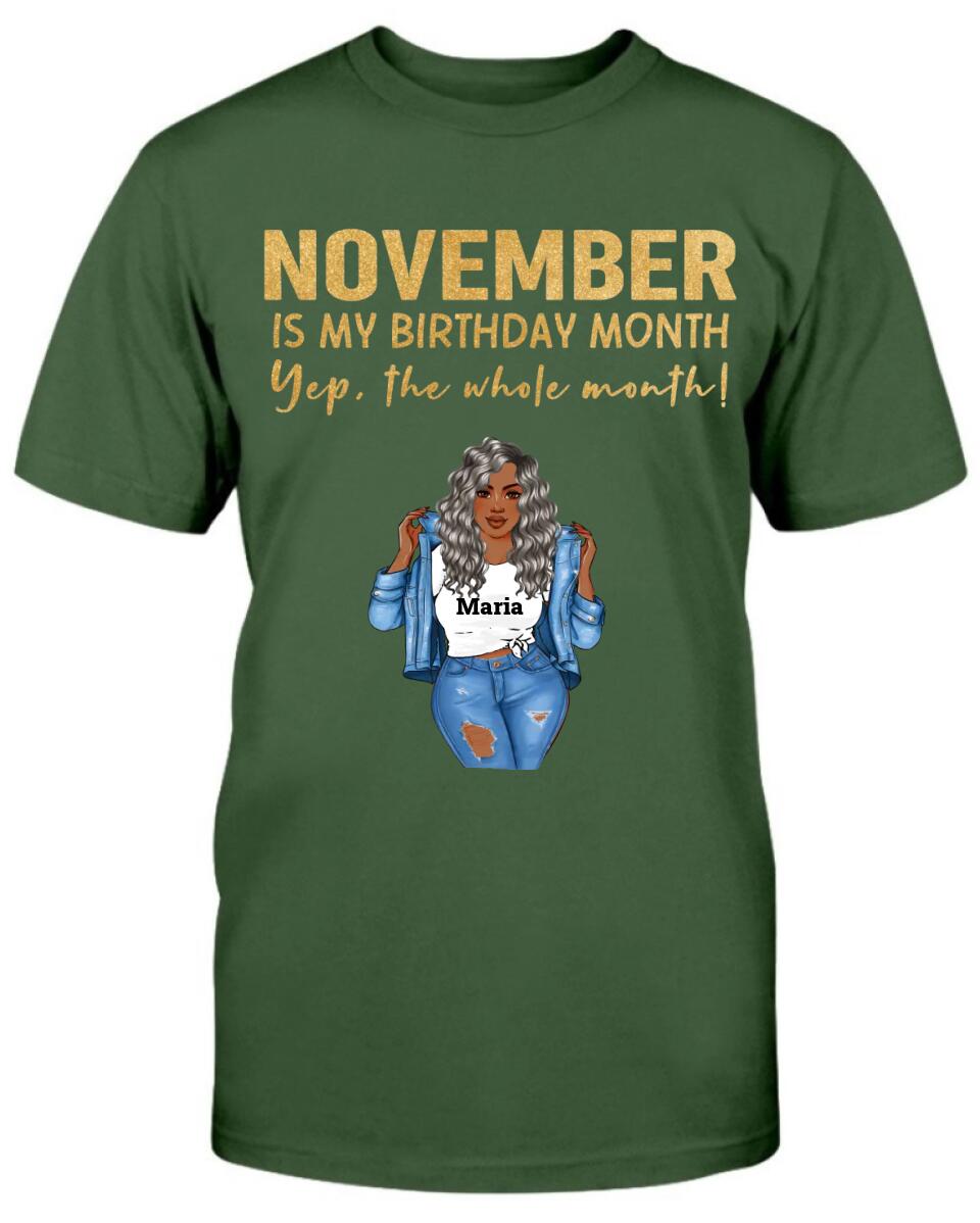 November: Is My Birthday Month