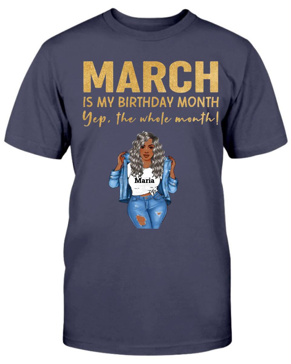 March: Is My Birthday Month