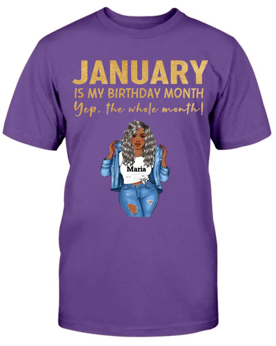 January: Is My Birthday Month