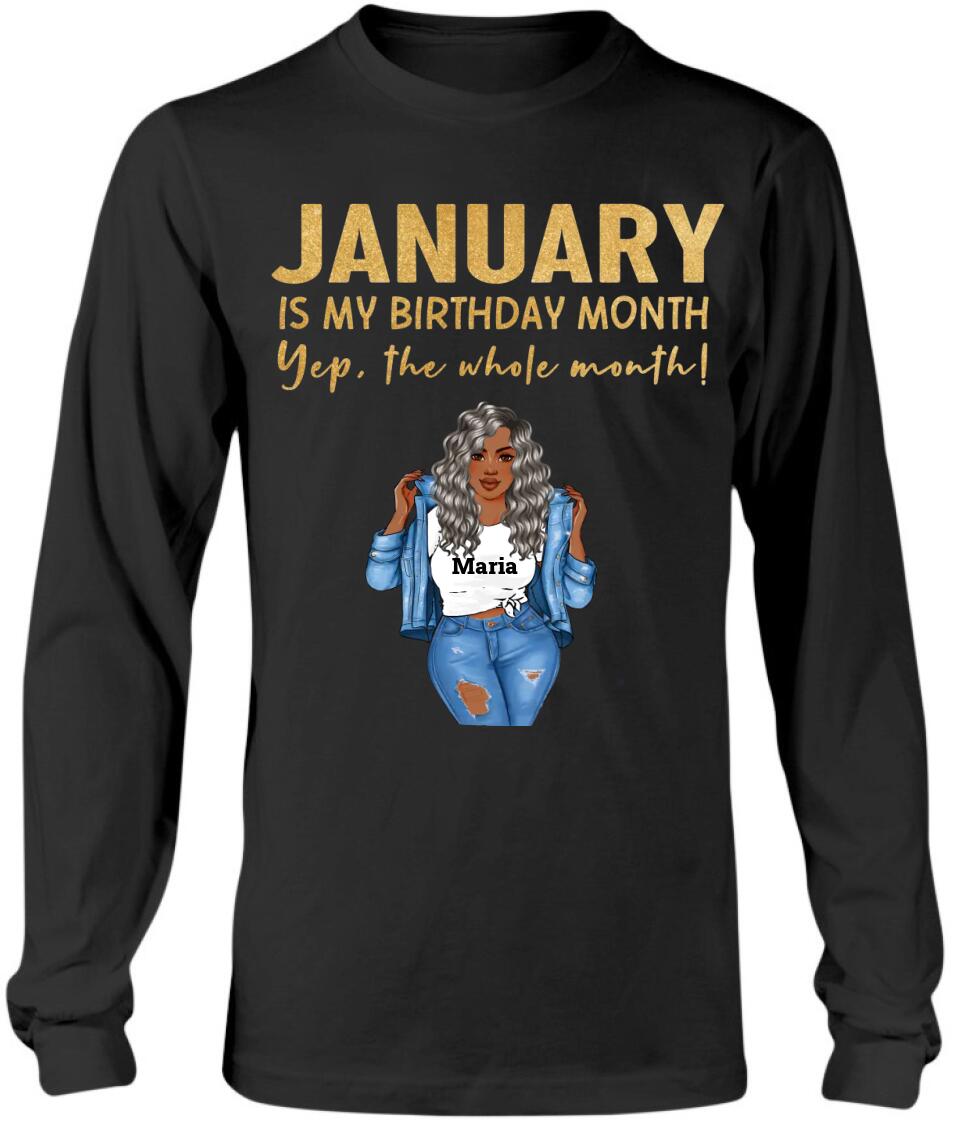January: Is My Birthday Month