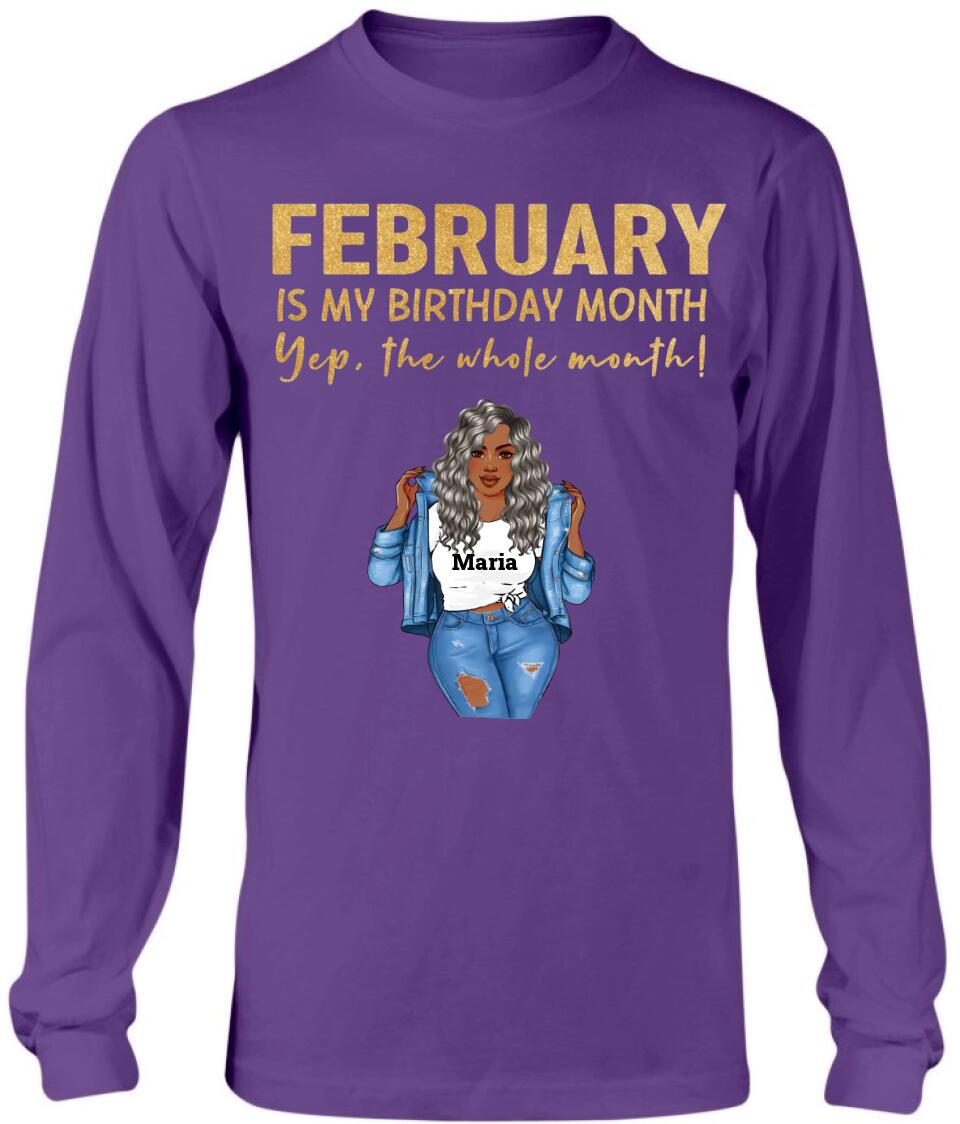 February: Is My Birthday Month