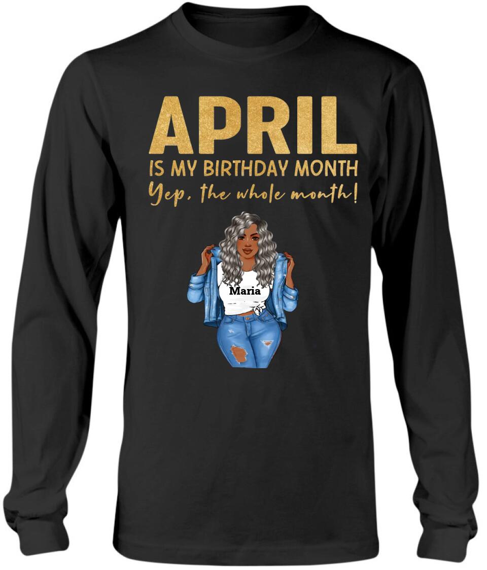 April: Is My Birthday Month