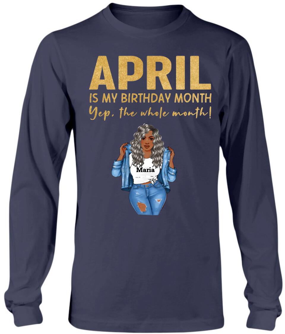 April: Is My Birthday Month