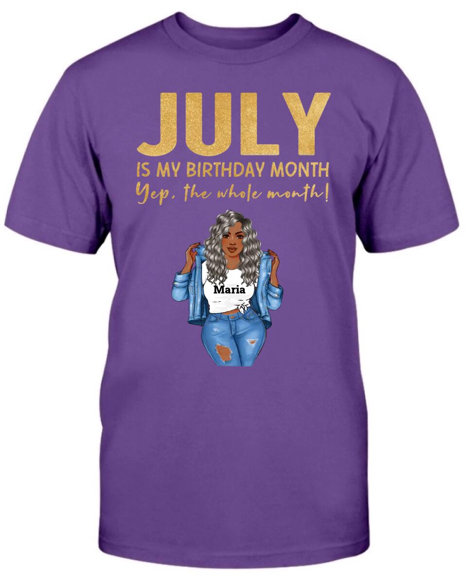 July: Is My Birthday Month