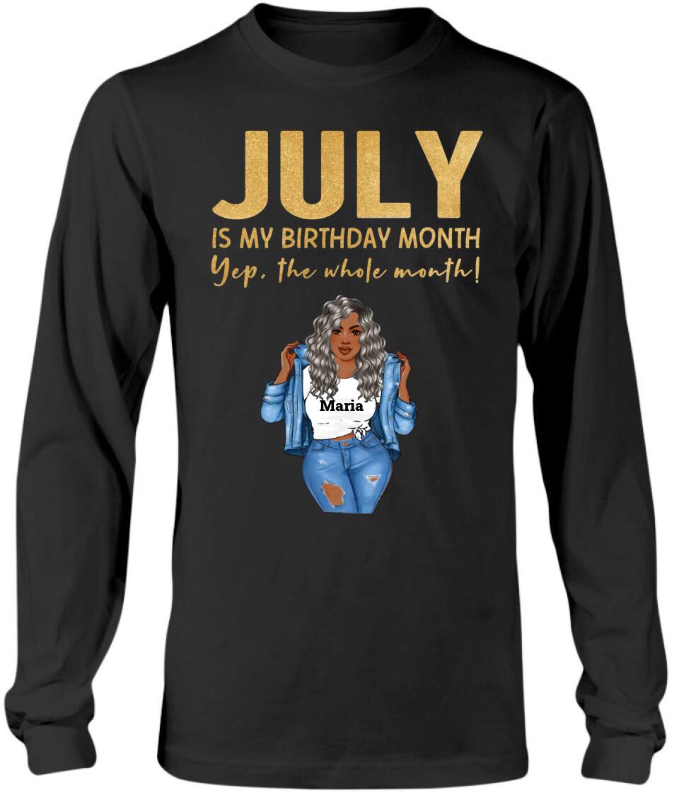 July: Is My Birthday Month