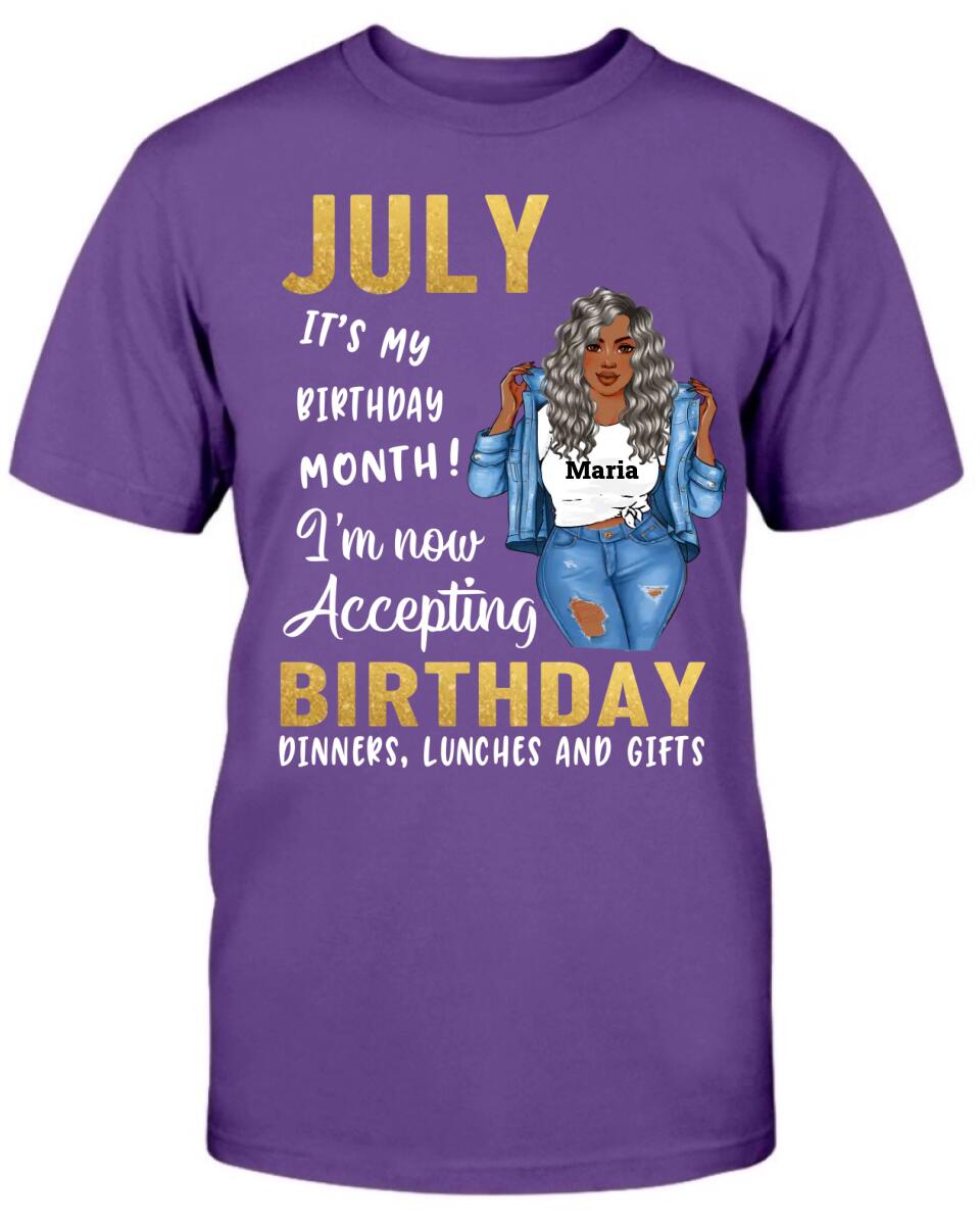 July: It's My Birthday Month