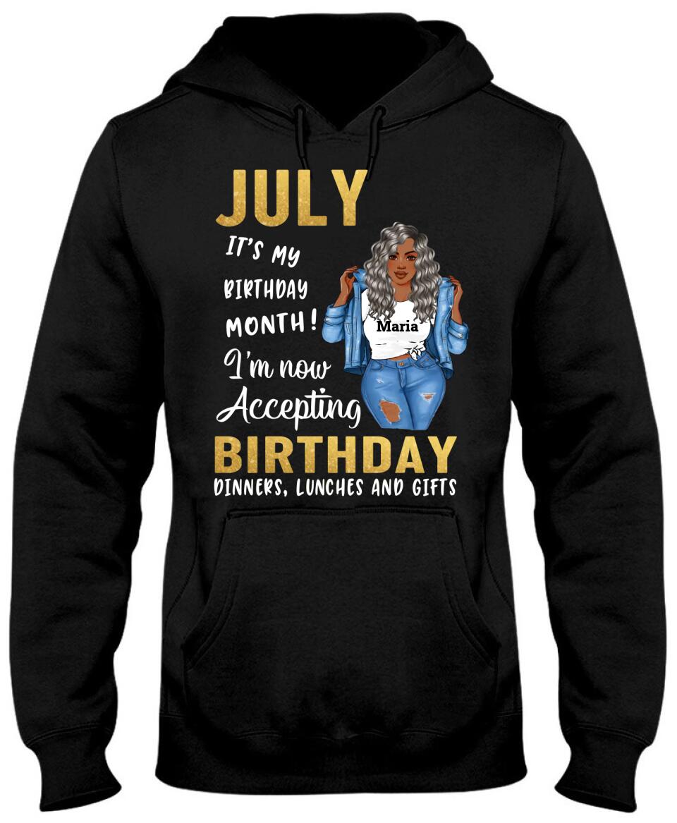 July: It's My Birthday Month