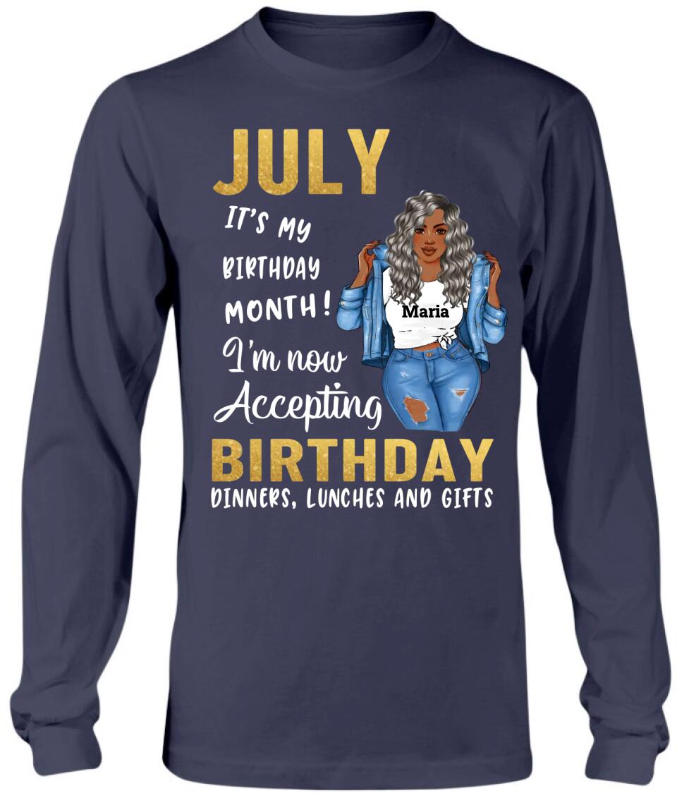 July: It's My Birthday Month