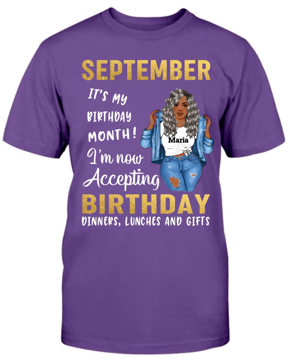 September: It's My Birthday Month