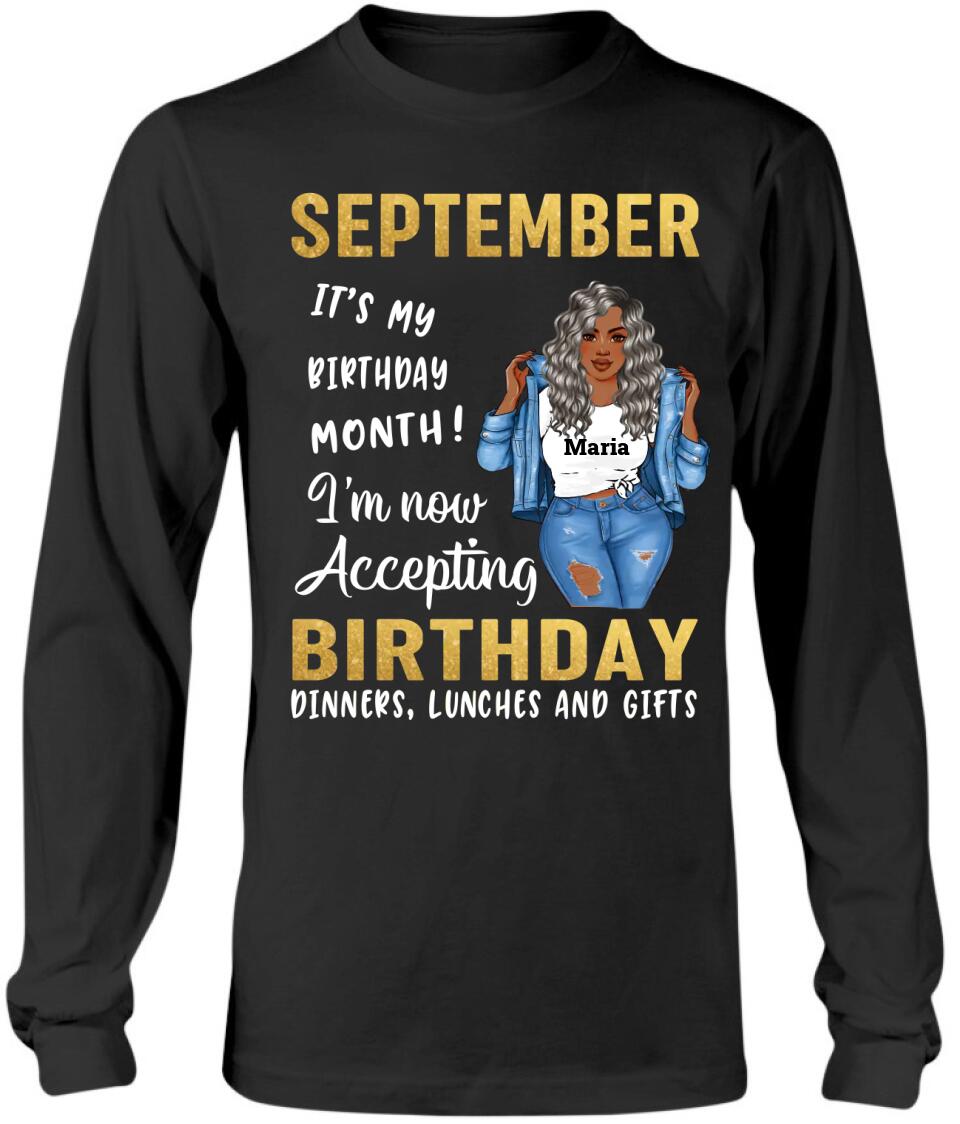 September: It's My Birthday Month