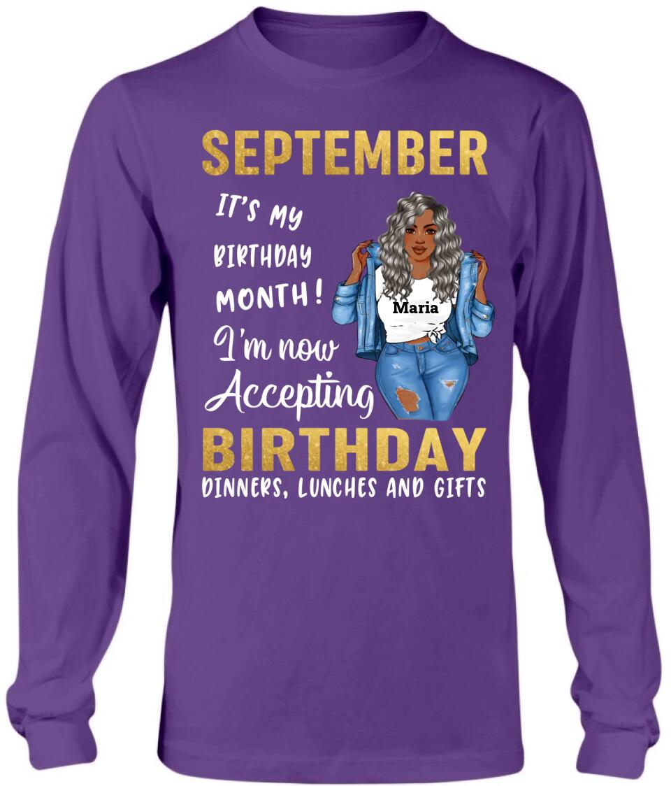 September: It's My Birthday Month