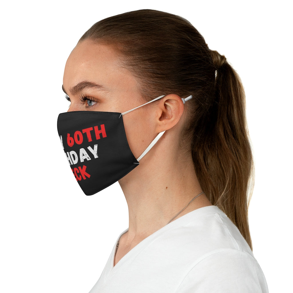 Custom 60th birthday Face Mask