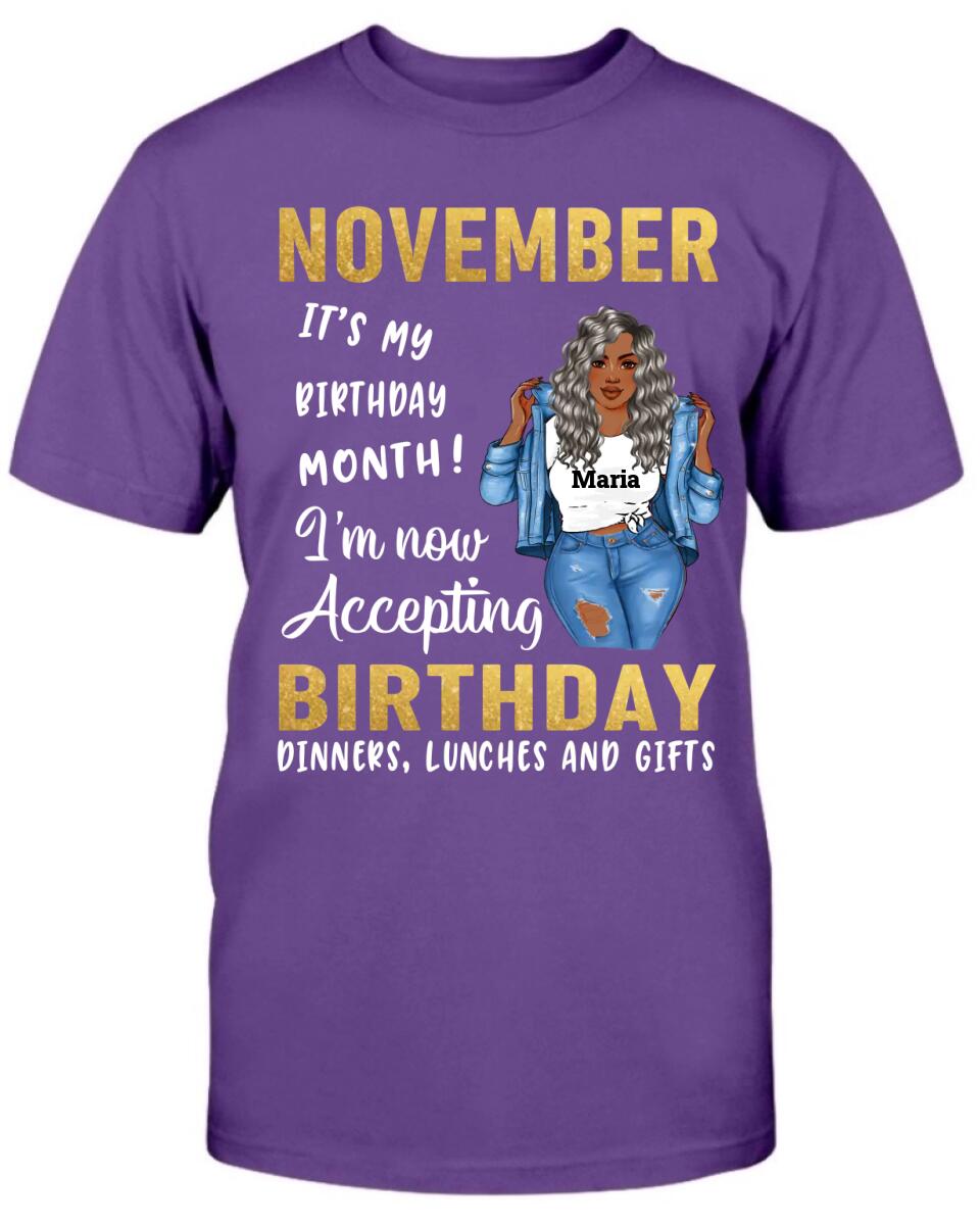 November Girl: It's My Birthday Month