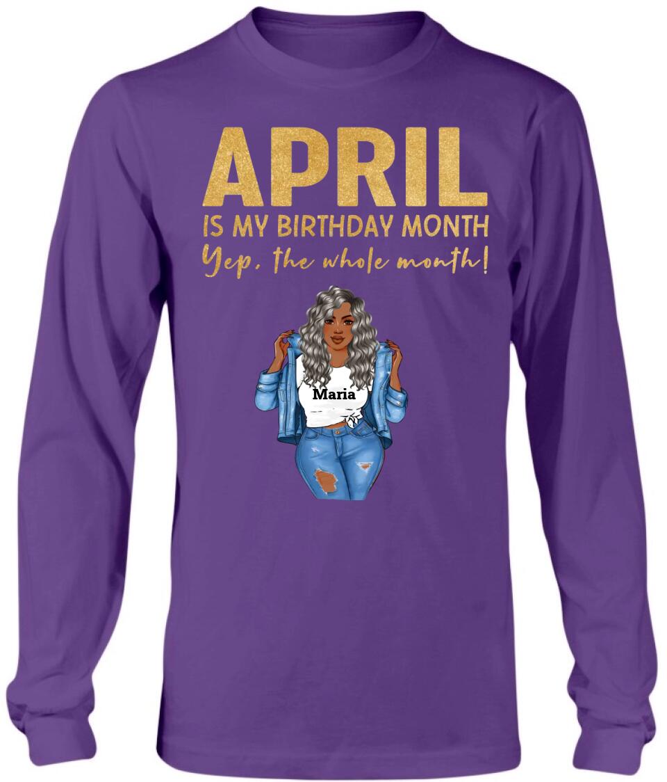 April: Is My Birthday Month