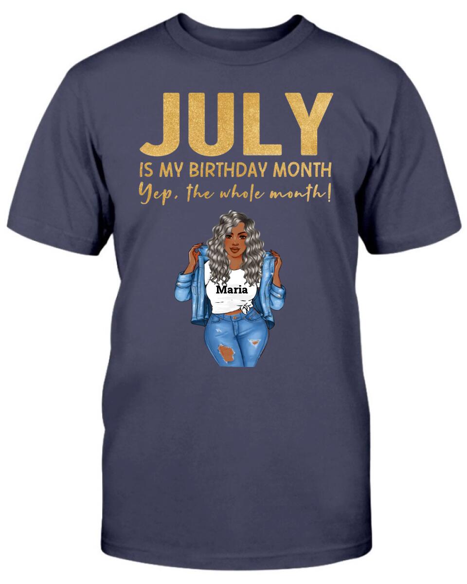 July: Is My Birthday Month