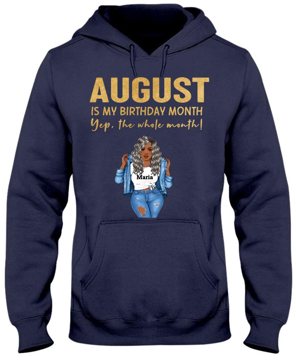 August: Is My Birthday Month