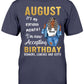 August: It's My Birthday Month
