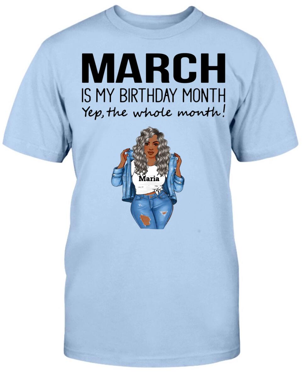 March: Is My Birthday Month Yep The Whole Month