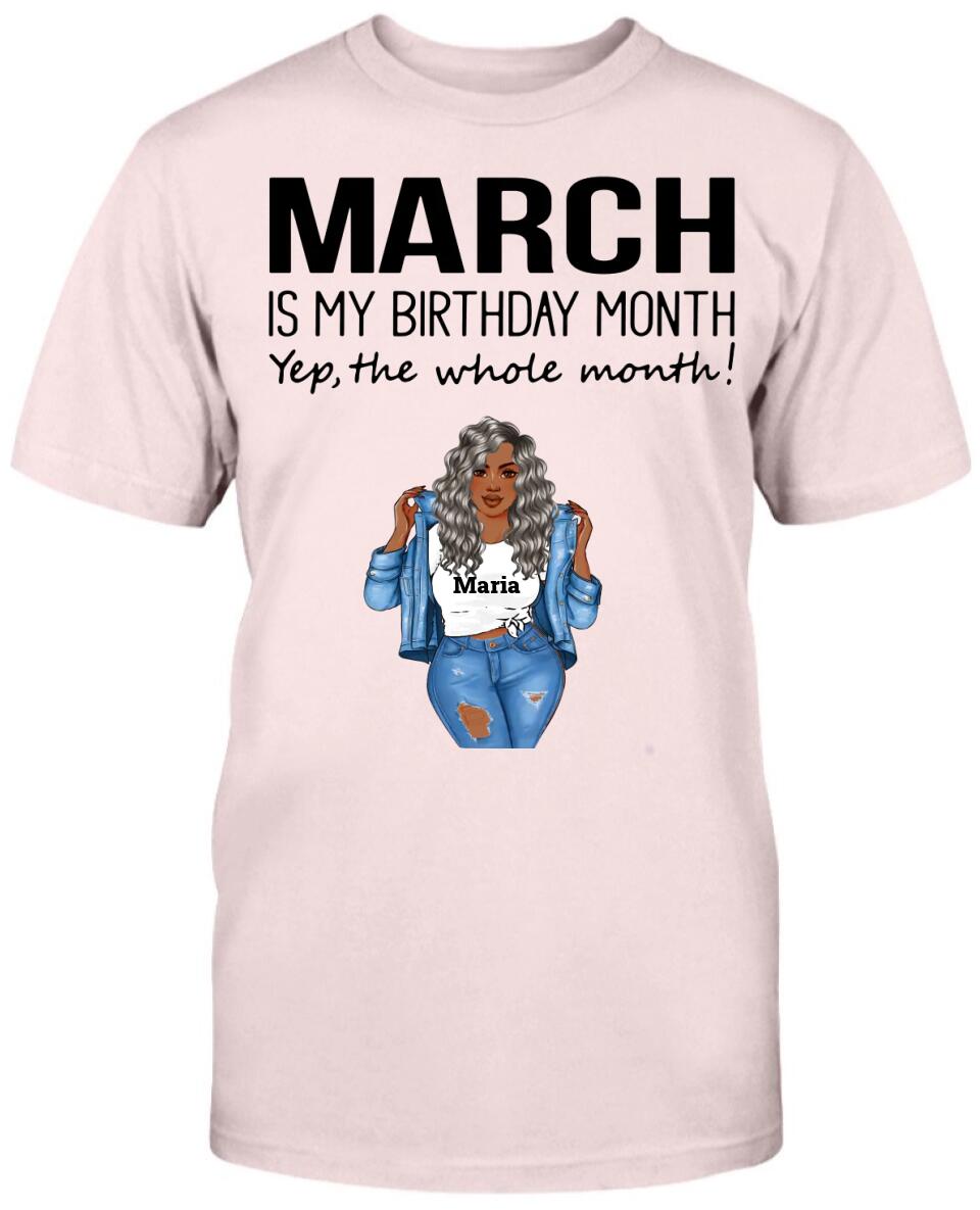 March: Is My Birthday Month Yep The Whole Month
