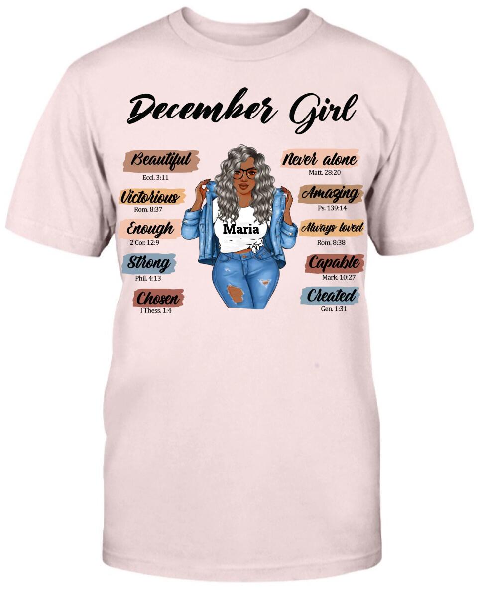 December Girl: Beautiful, Chosen and Strong