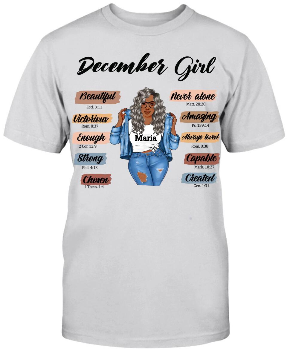 December Girl: Beautiful, Chosen and Strong