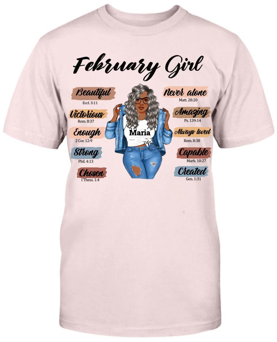 February Girl: Beautiful, Chosen and Strong