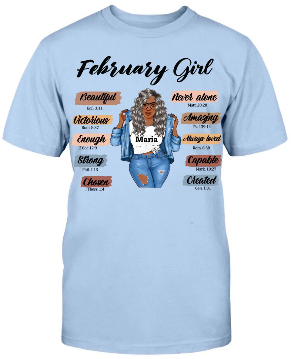 February Girl: Beautiful, Chosen and Strong