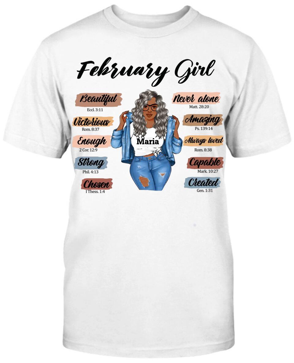 February Girl: Beautiful, Chosen and Strong