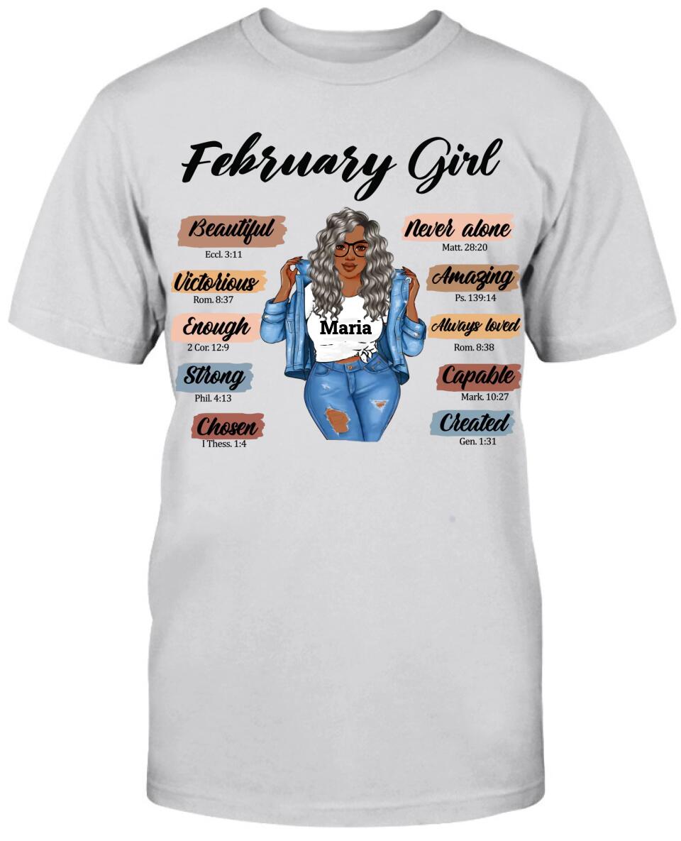 February Girl: Beautiful, Chosen and Strong
