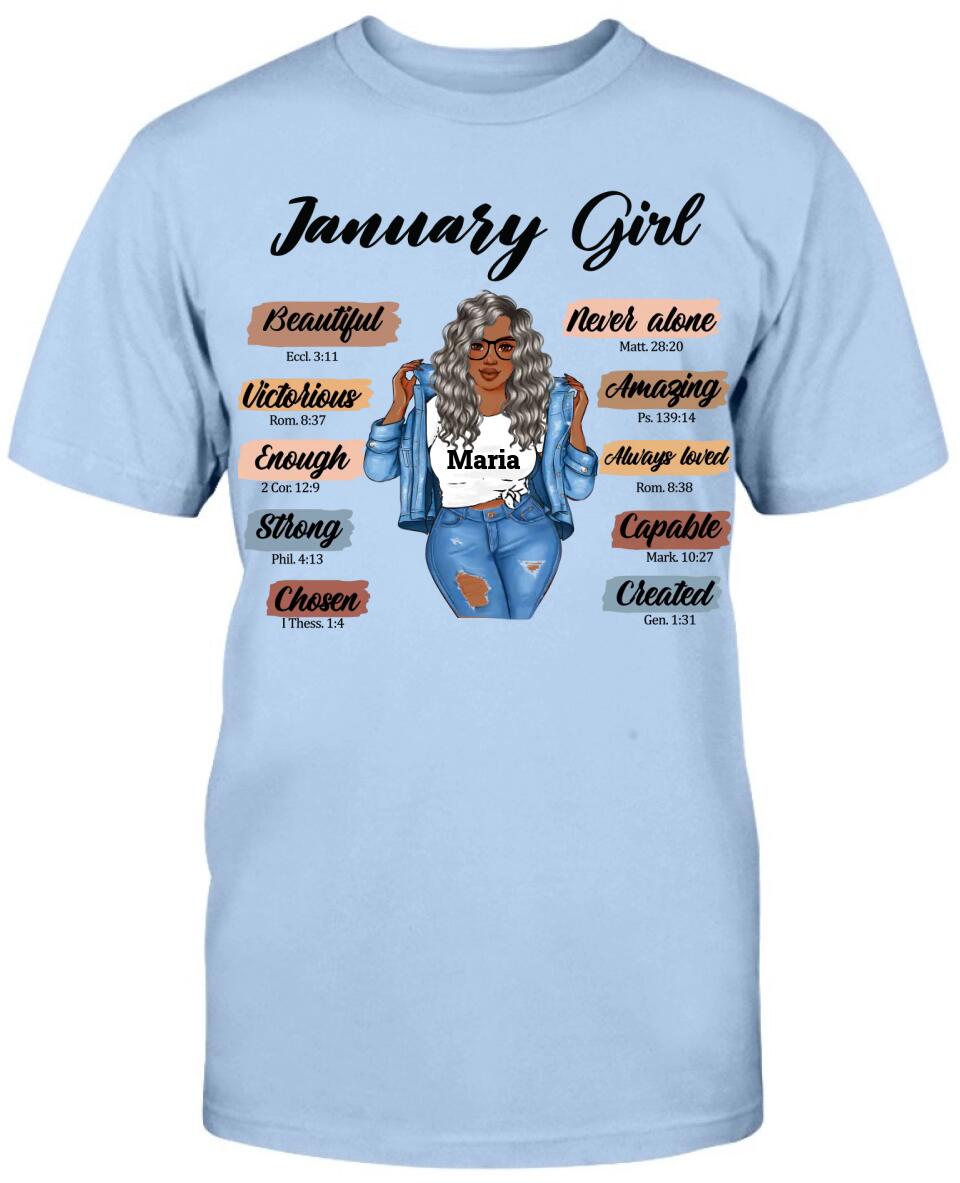 January Girl: Beautiful, Chosen and Strong