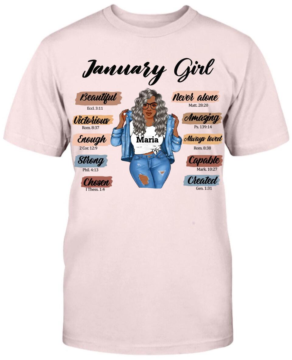January Girl: Beautiful, Chosen and Strong