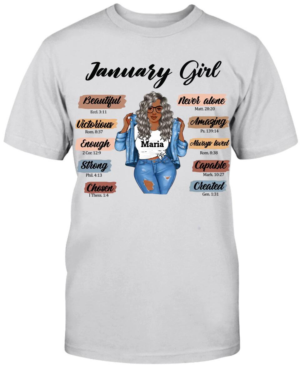 January Girl: Beautiful, Chosen and Strong