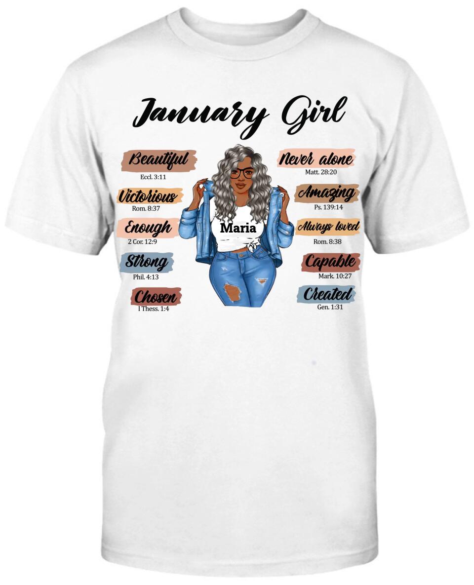 January Girl: Beautiful, Chosen and Strong