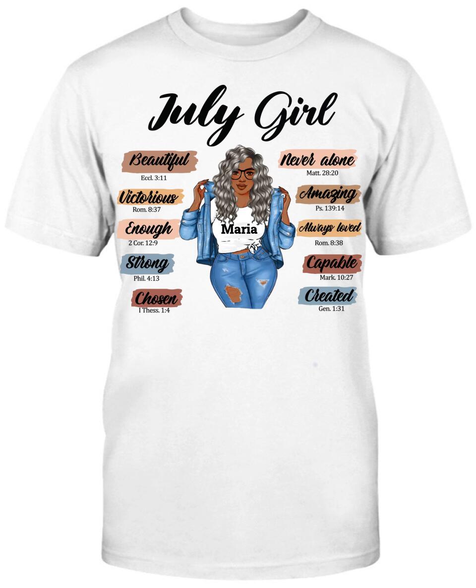 July Girl: Beautiful, Chosen and Strong