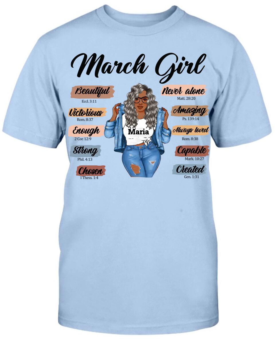 March Girl: Beautiful, Chosen and Strong