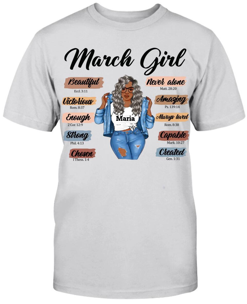 March Girl: Beautiful, Chosen and Strong