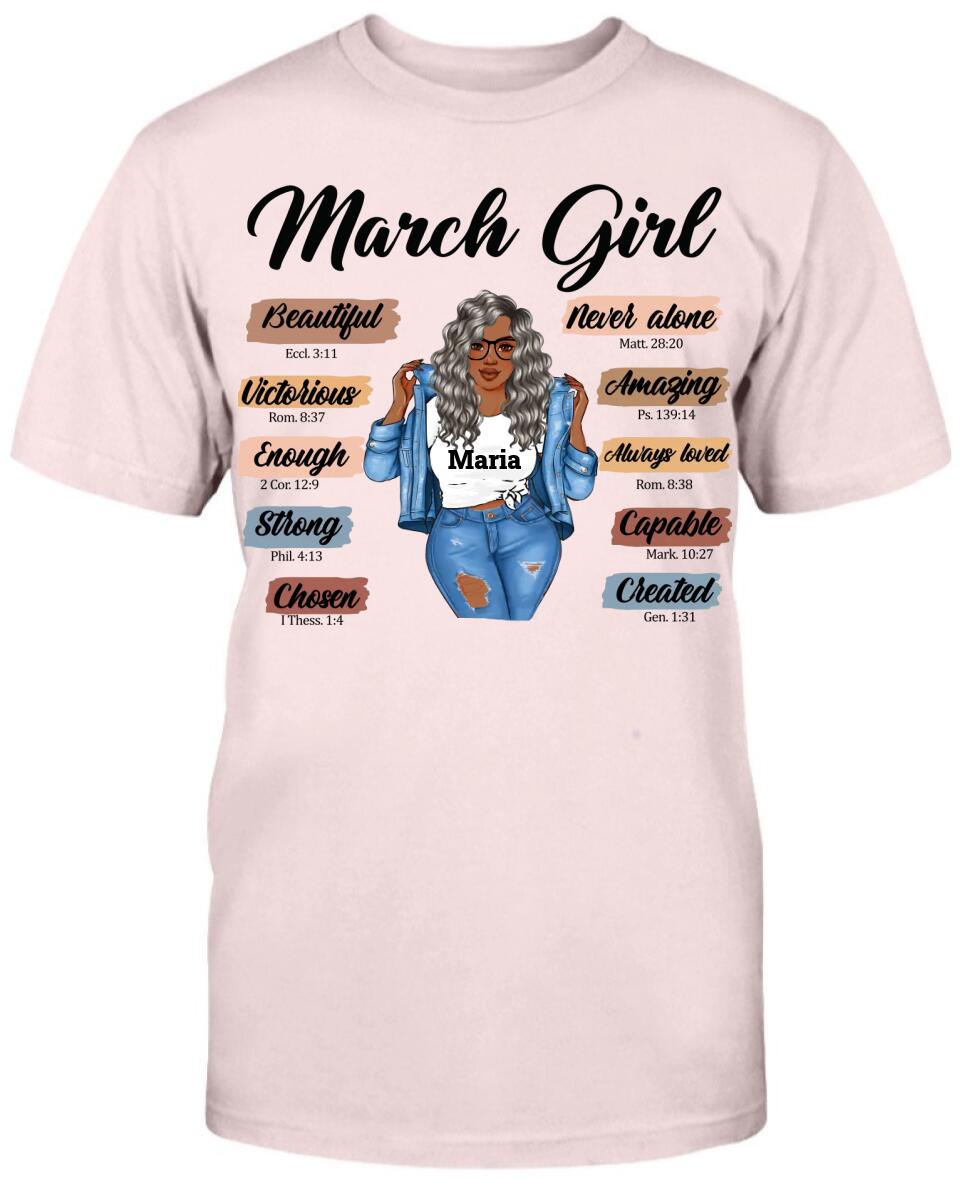 March Girl: Beautiful, Chosen and Strong