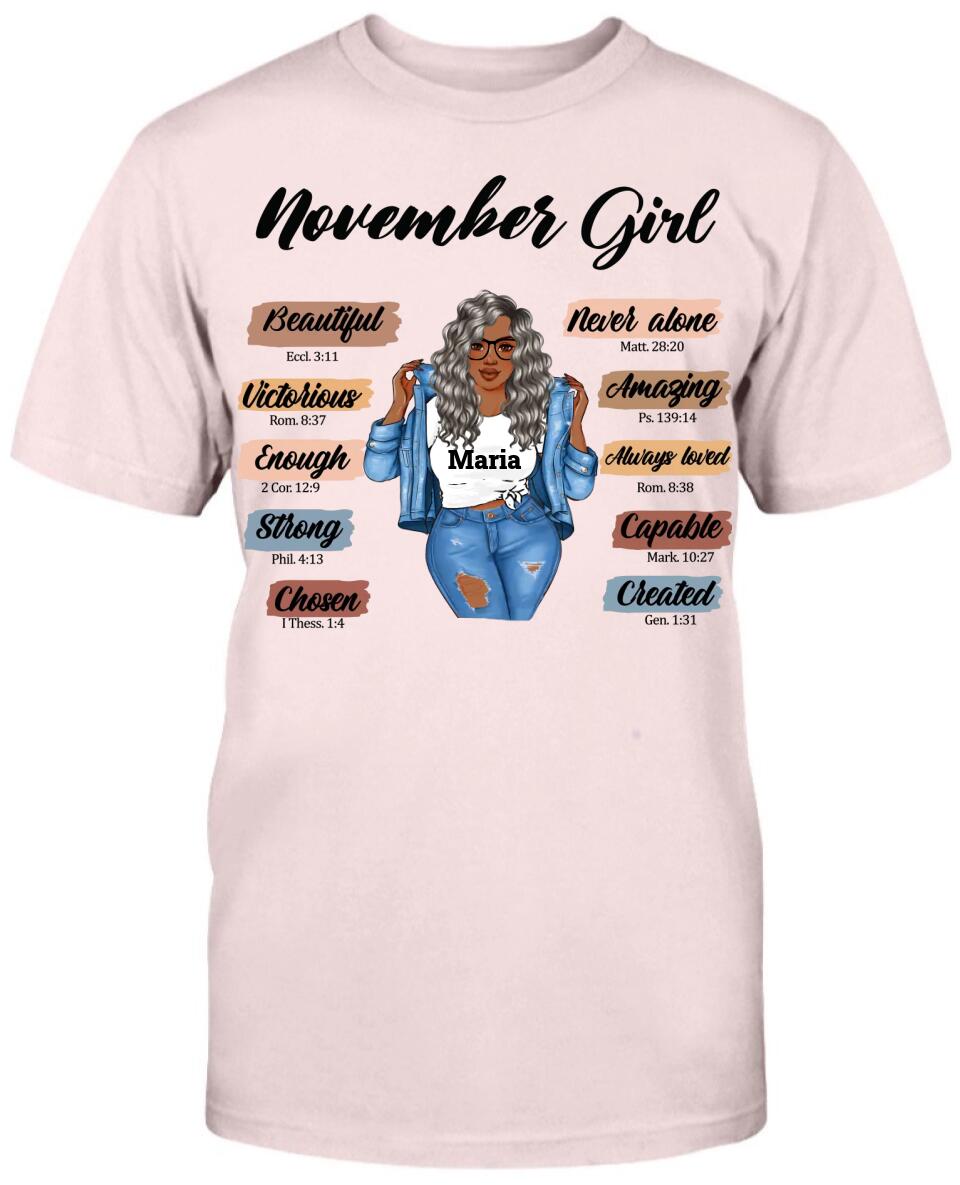 November Girl: Beautiful, Chosen and Strong