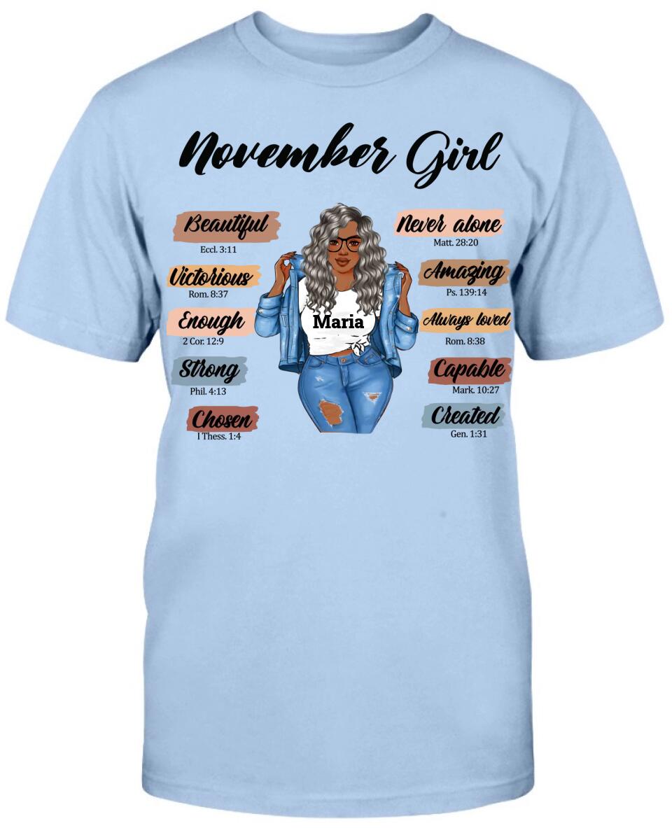 November Girl: Beautiful, Chosen and Strong